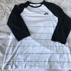 Nike dry fit baseball tee